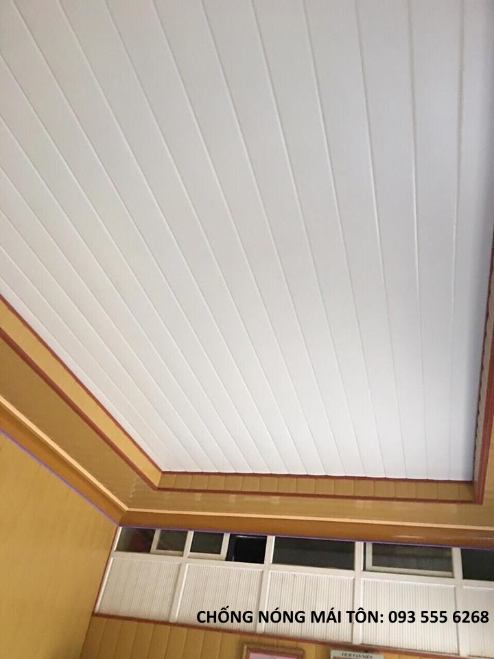 Cách chống nóng cho mái tôn