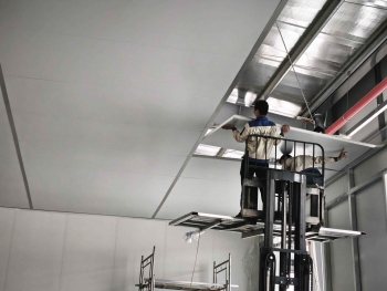 Thi Công Trần, Vách Panel Nhà Xưởng, Panel Chống Cháy tại Lạng Sơn