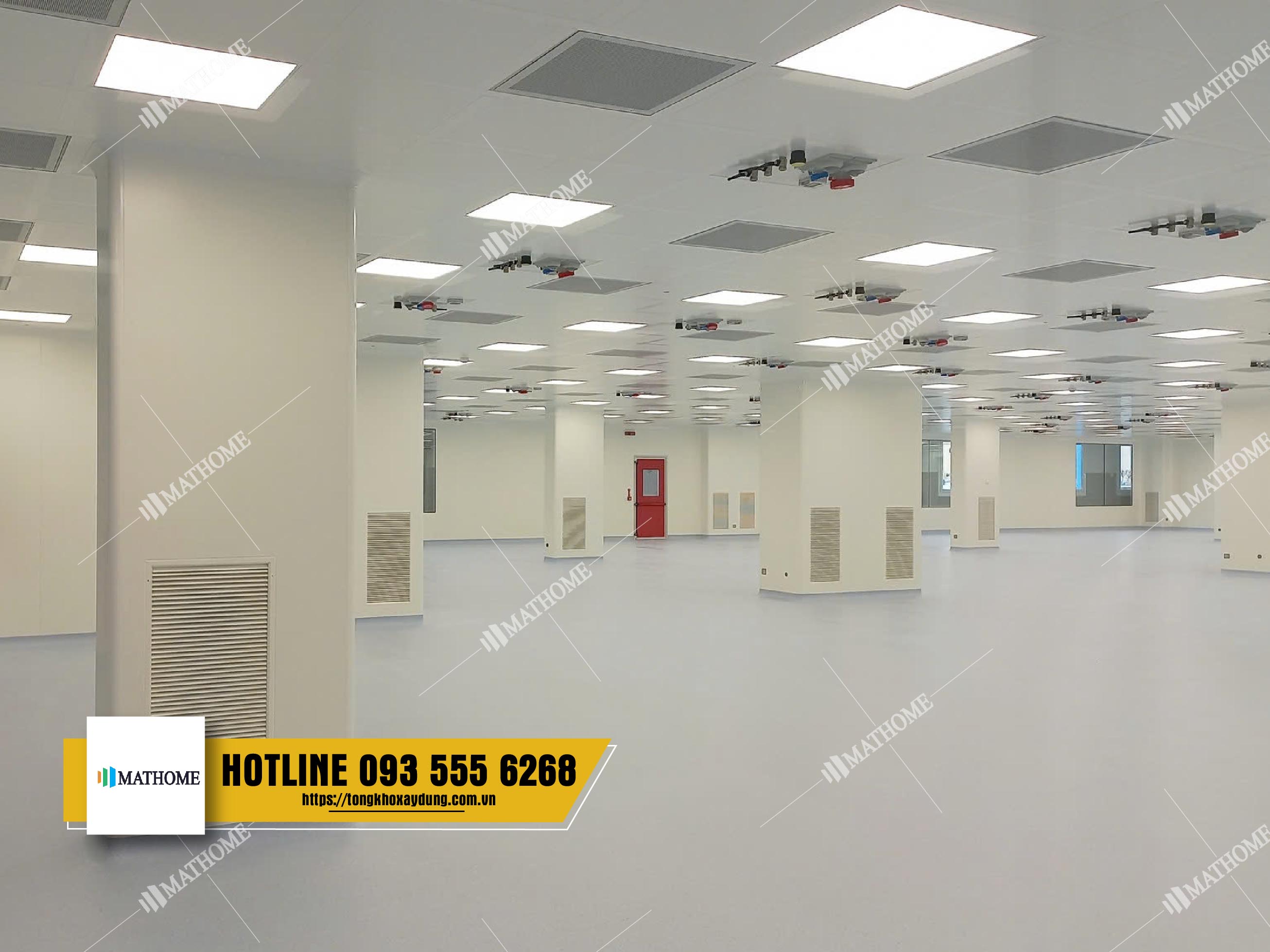 Vách panel phòng sạch