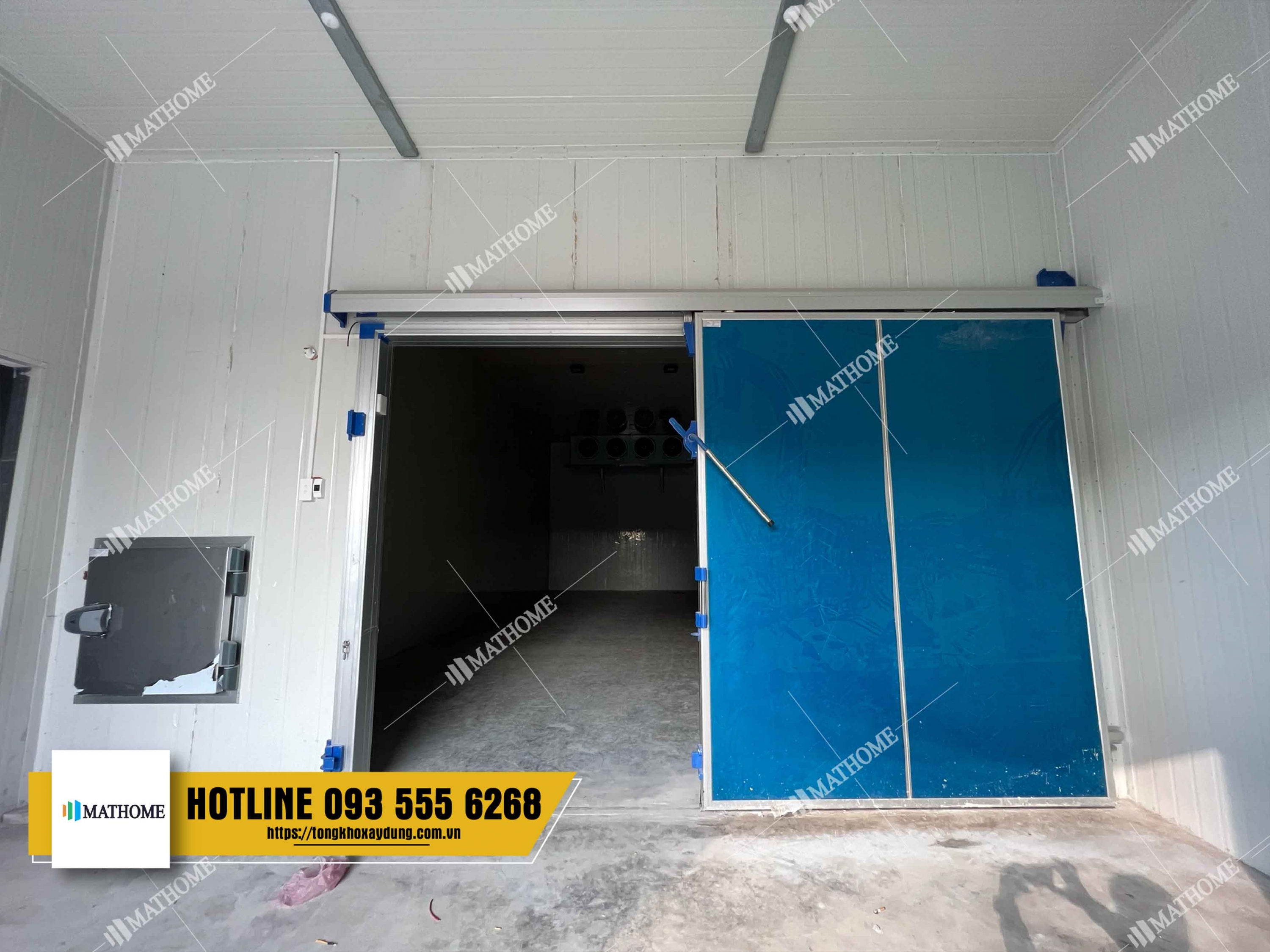 Cửa trượt kho lạnh