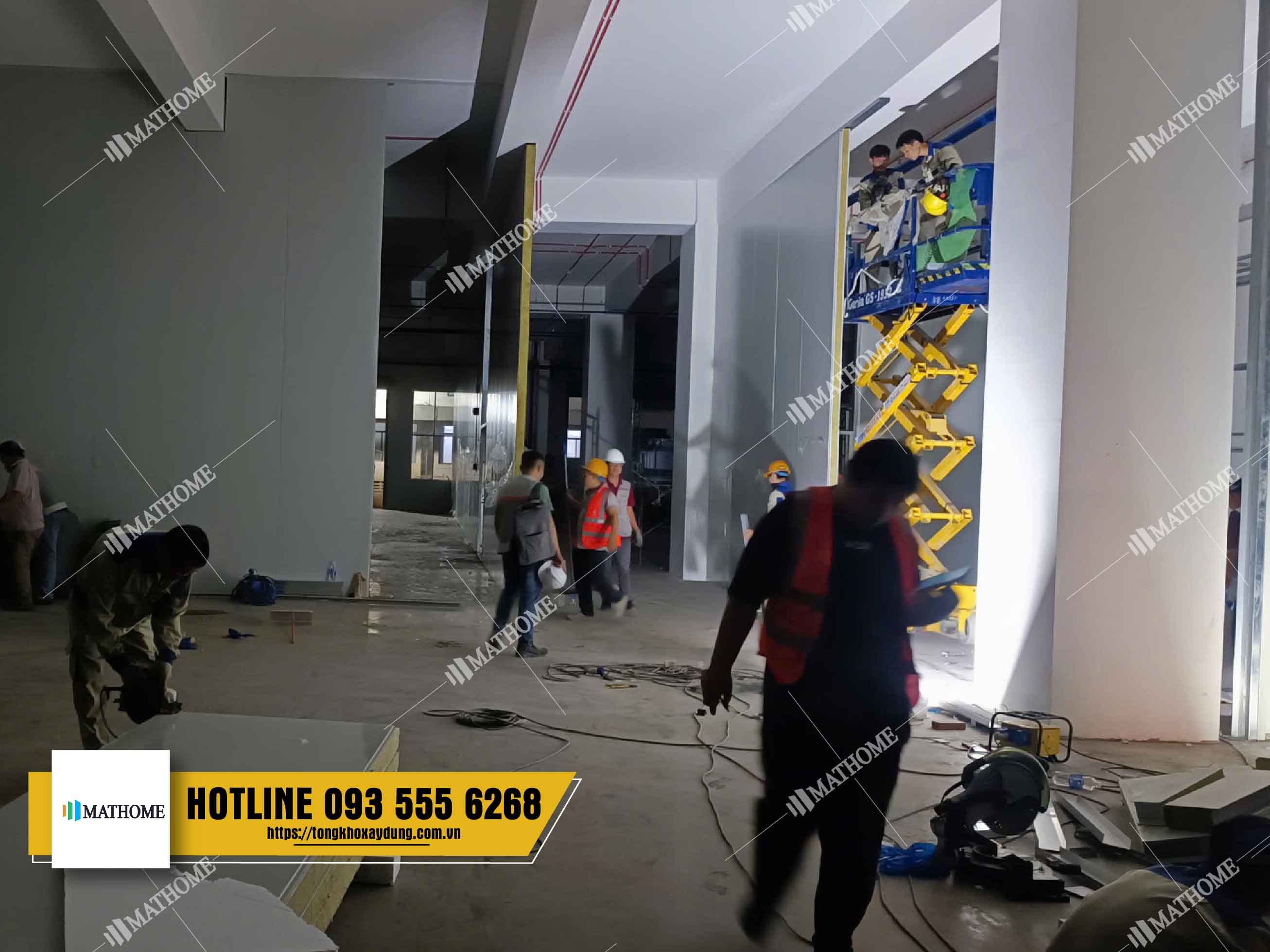 Panel chống cháy EI120 mathome 6