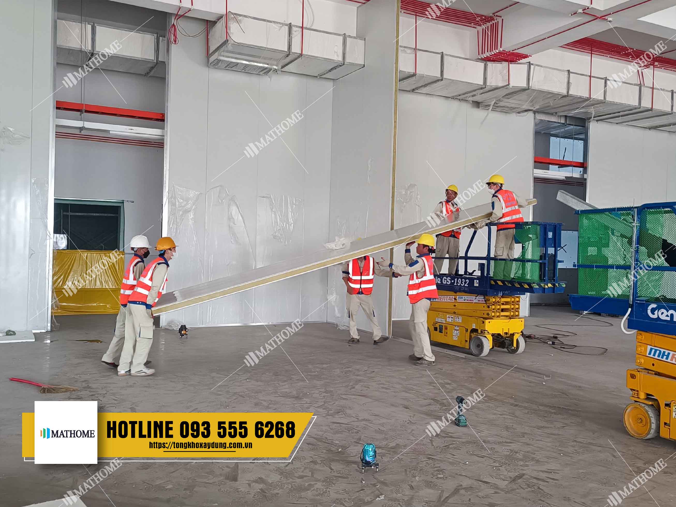 panel chống cháy ei90 mathome 5