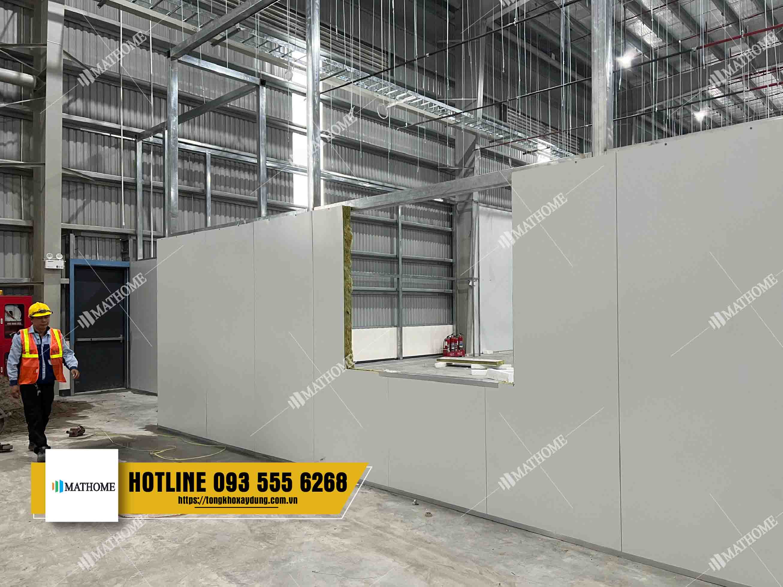panel chống cháy ei45 12