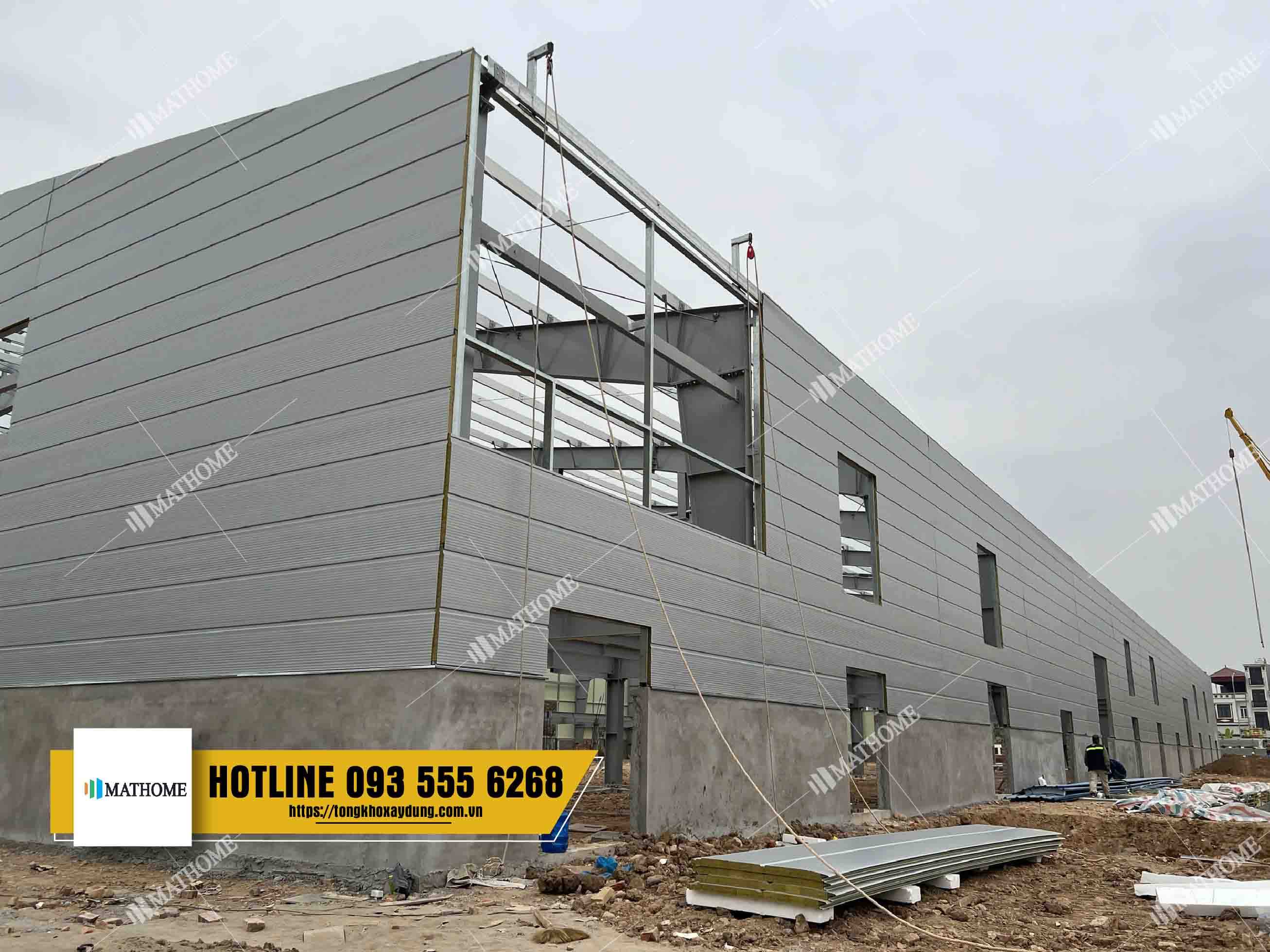 panel chống cháy ei60 mathome 3