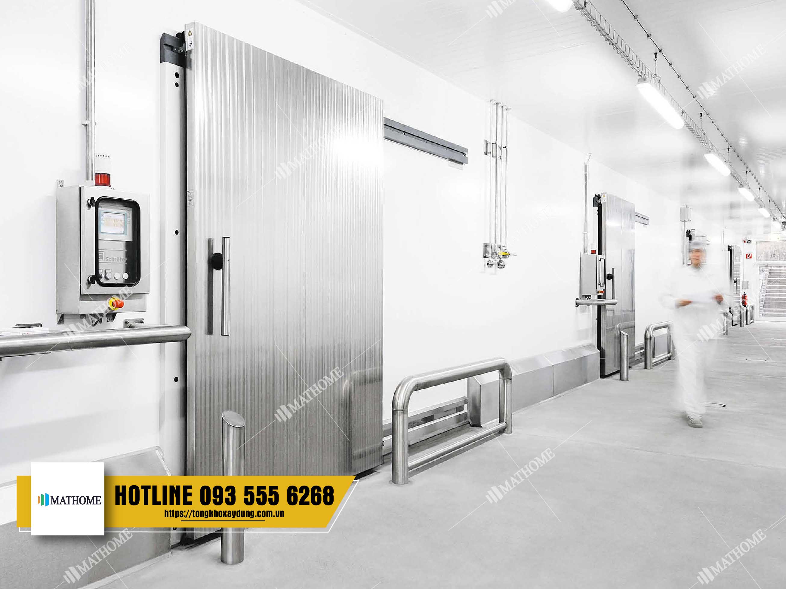 Cửa trượt Panel PIR