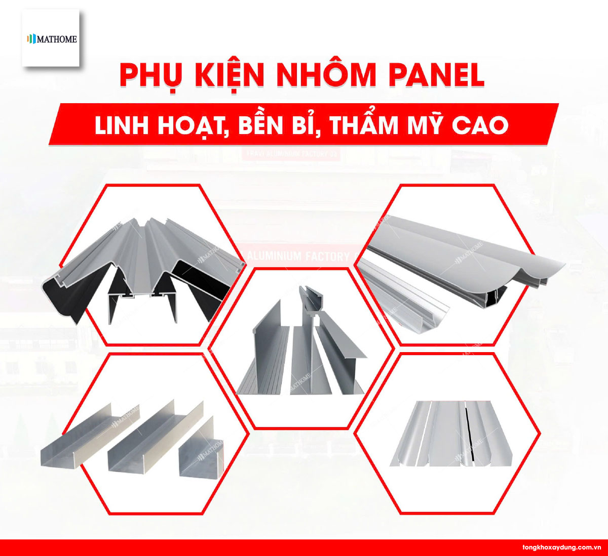 Phụ kiện Panel phòng sạch mathome
