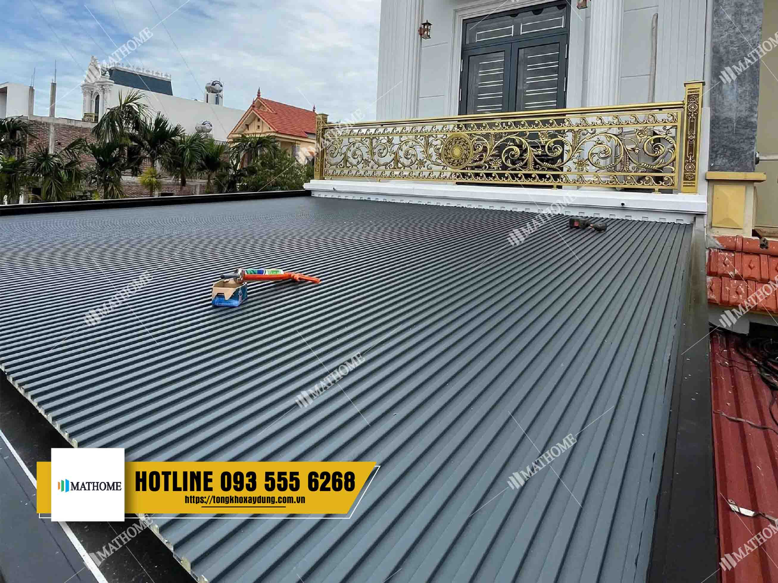 tấm lợp nhôm 10